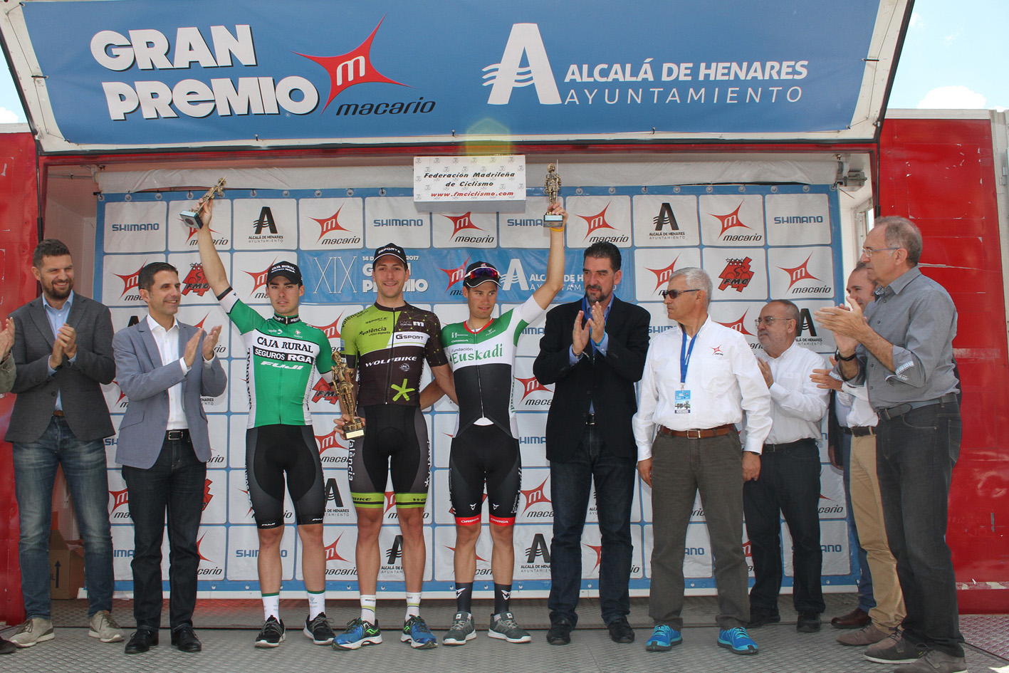 Tres primeros GP Macario